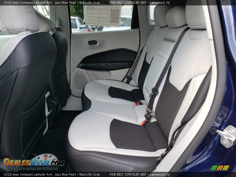 2019 Jeep Compass Latitude 4x4 Jazz Blue Pearl / Black/Ski Gray Photo #5