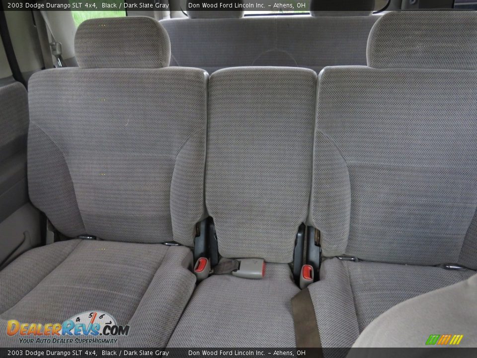 2003 Dodge Durango SLT 4x4 Black / Dark Slate Gray Photo #19