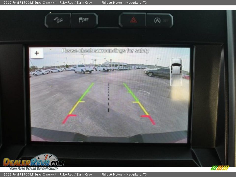 2019 Ford F150 XLT SuperCrew 4x4 Ruby Red / Earth Gray Photo #12