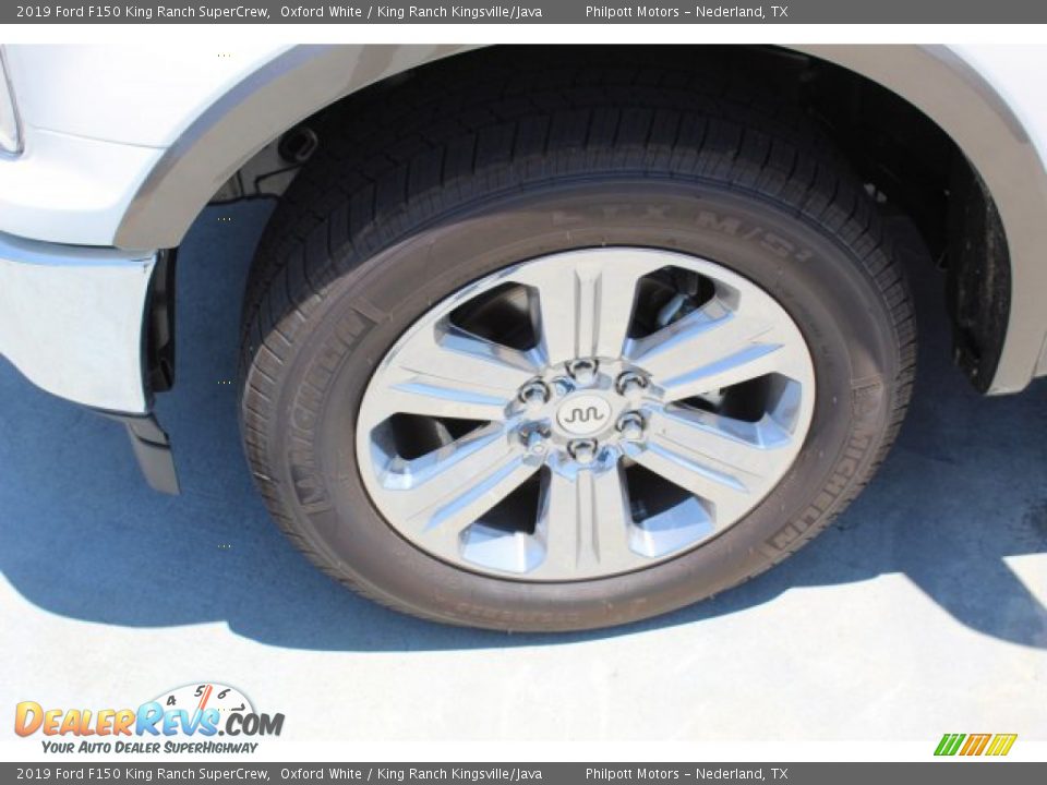 2019 Ford F150 King Ranch SuperCrew Oxford White / King Ranch Kingsville/Java Photo #5