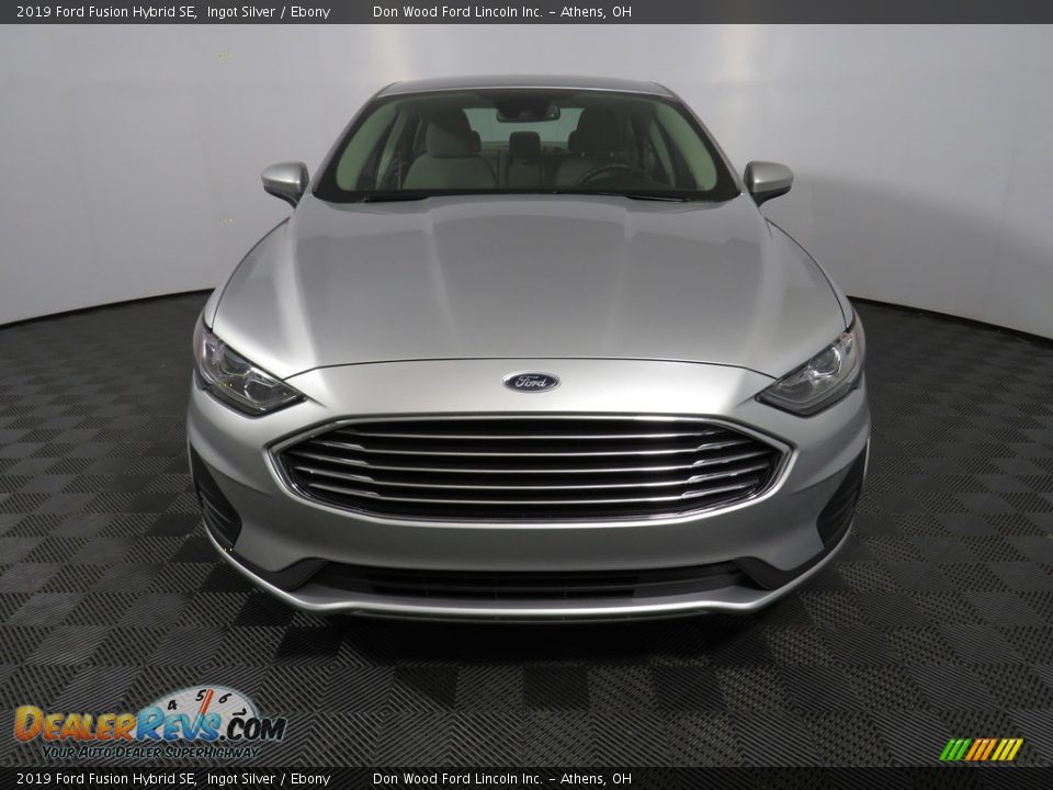 2019 Ford Fusion Hybrid SE Ingot Silver / Ebony Photo #4
