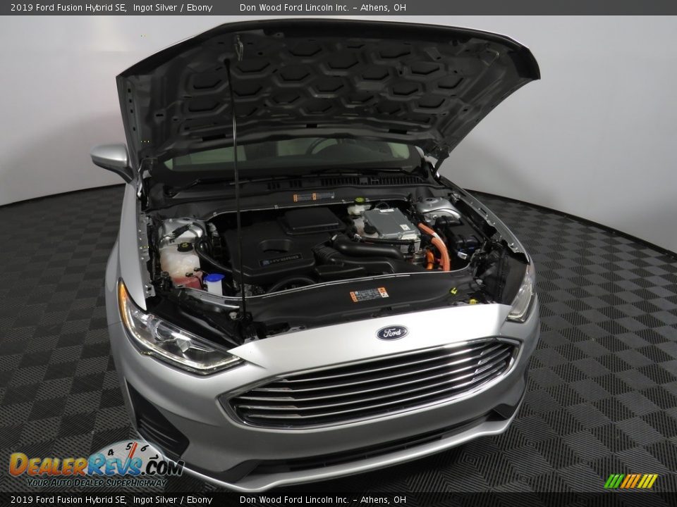 2019 Ford Fusion Hybrid SE Ingot Silver / Ebony Photo #5