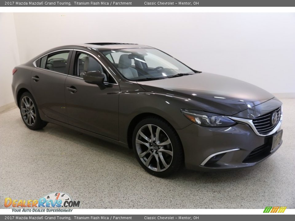2017 Mazda Mazda6 Grand Touring Titanium Flash Mica / Parchment Photo #1