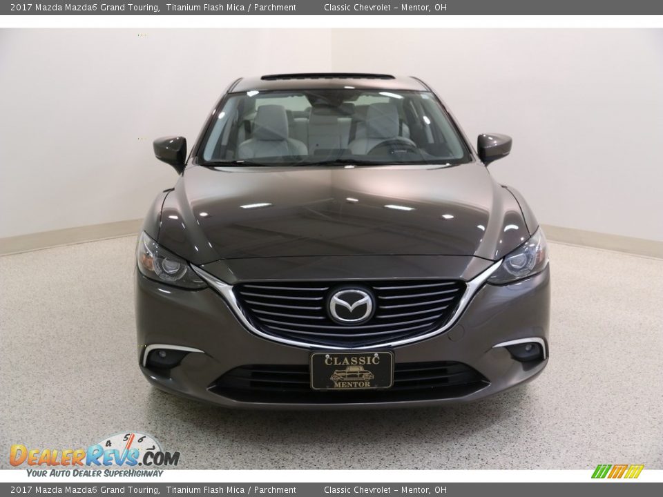 2017 Mazda Mazda6 Grand Touring Titanium Flash Mica / Parchment Photo #2