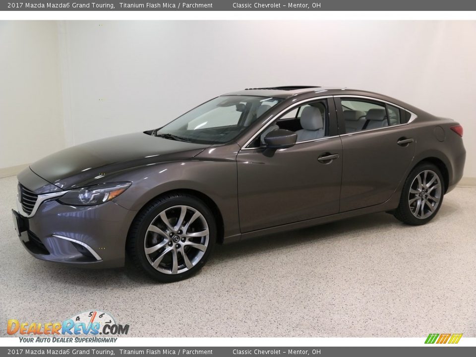 2017 Mazda Mazda6 Grand Touring Titanium Flash Mica / Parchment Photo #3