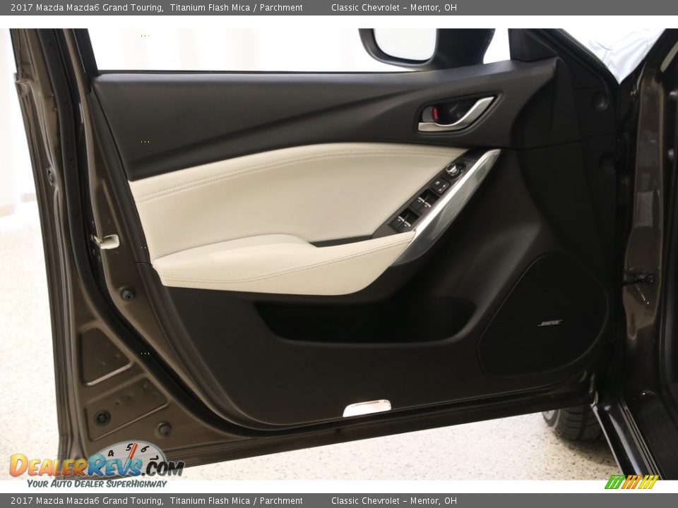 2017 Mazda Mazda6 Grand Touring Titanium Flash Mica / Parchment Photo #4