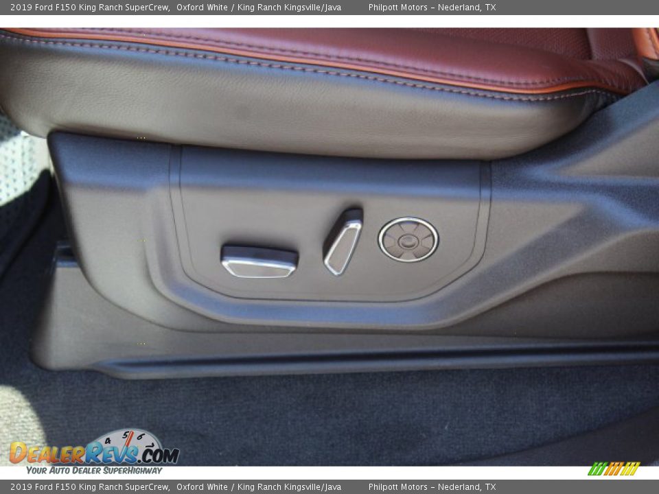 2019 Ford F150 King Ranch SuperCrew Oxford White / King Ranch Kingsville/Java Photo #12