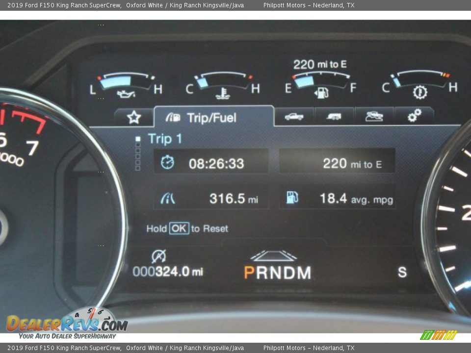 2019 Ford F150 King Ranch SuperCrew Oxford White / King Ranch Kingsville/Java Photo #16