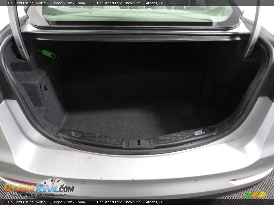 2019 Ford Fusion Hybrid SE Ingot Silver / Ebony Photo #12
