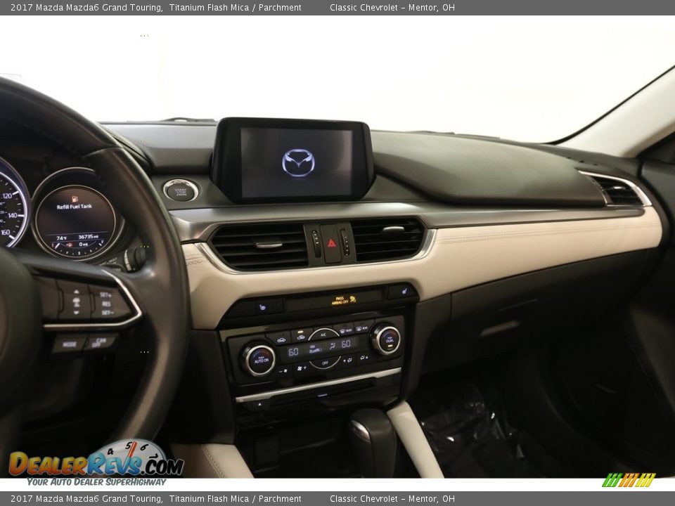 2017 Mazda Mazda6 Grand Touring Titanium Flash Mica / Parchment Photo #9
