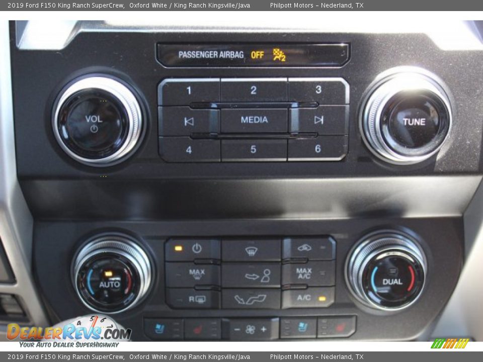 2019 Ford F150 King Ranch SuperCrew Oxford White / King Ranch Kingsville/Java Photo #18