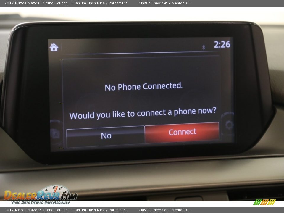 2017 Mazda Mazda6 Grand Touring Titanium Flash Mica / Parchment Photo #11