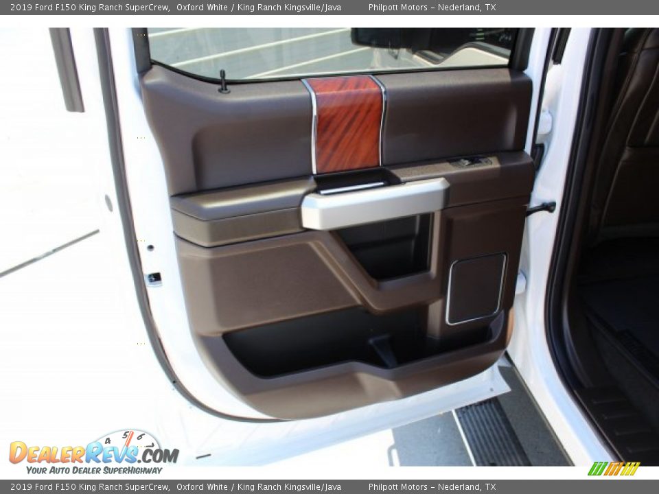 2019 Ford F150 King Ranch SuperCrew Oxford White / King Ranch Kingsville/Java Photo #21