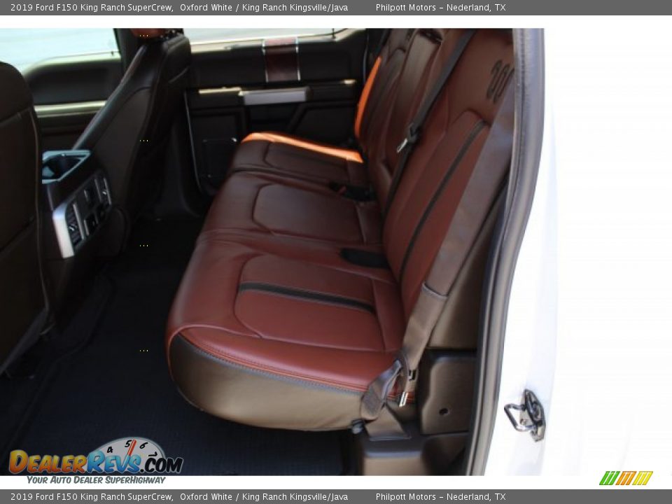 2019 Ford F150 King Ranch SuperCrew Oxford White / King Ranch Kingsville/Java Photo #22