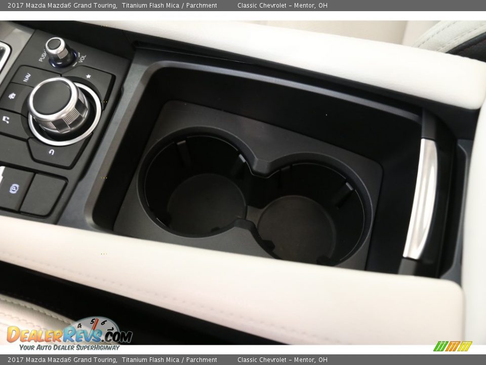 2017 Mazda Mazda6 Grand Touring Titanium Flash Mica / Parchment Photo #14