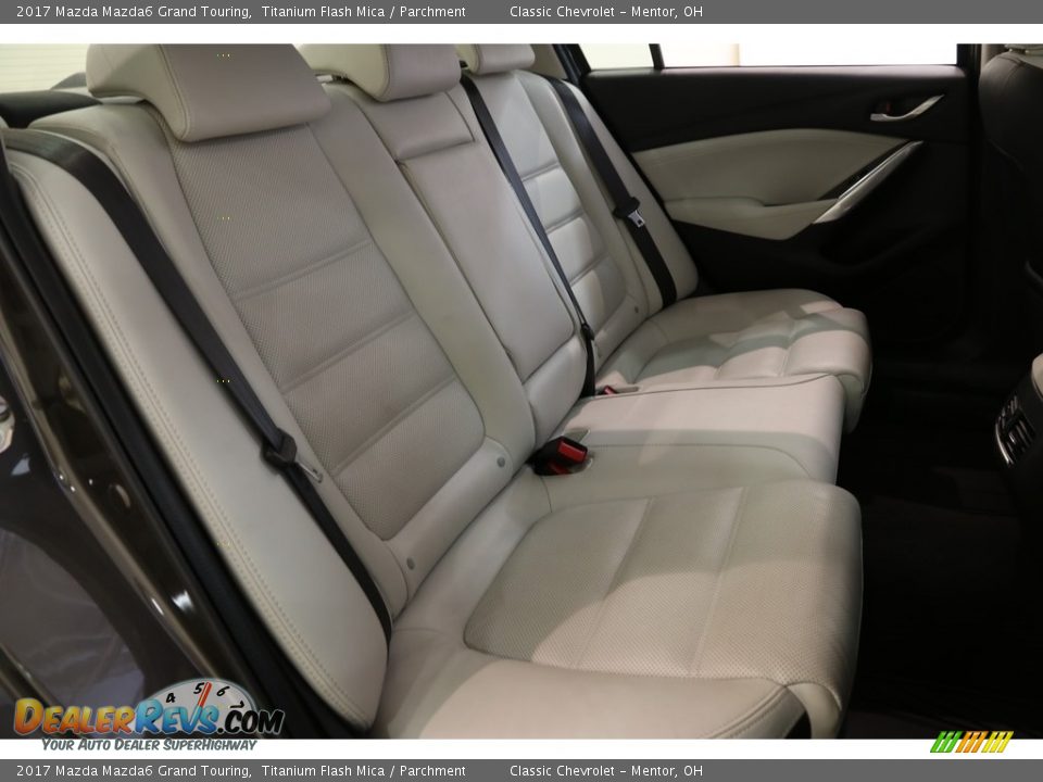 2017 Mazda Mazda6 Grand Touring Titanium Flash Mica / Parchment Photo #16