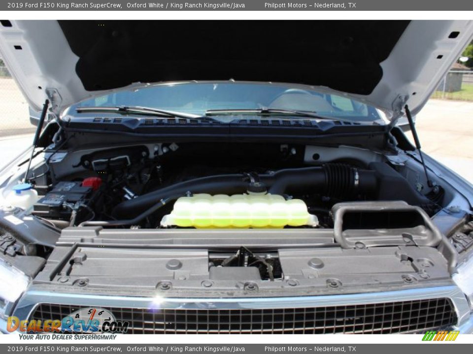 2019 Ford F150 King Ranch SuperCrew Oxford White / King Ranch Kingsville/Java Photo #26