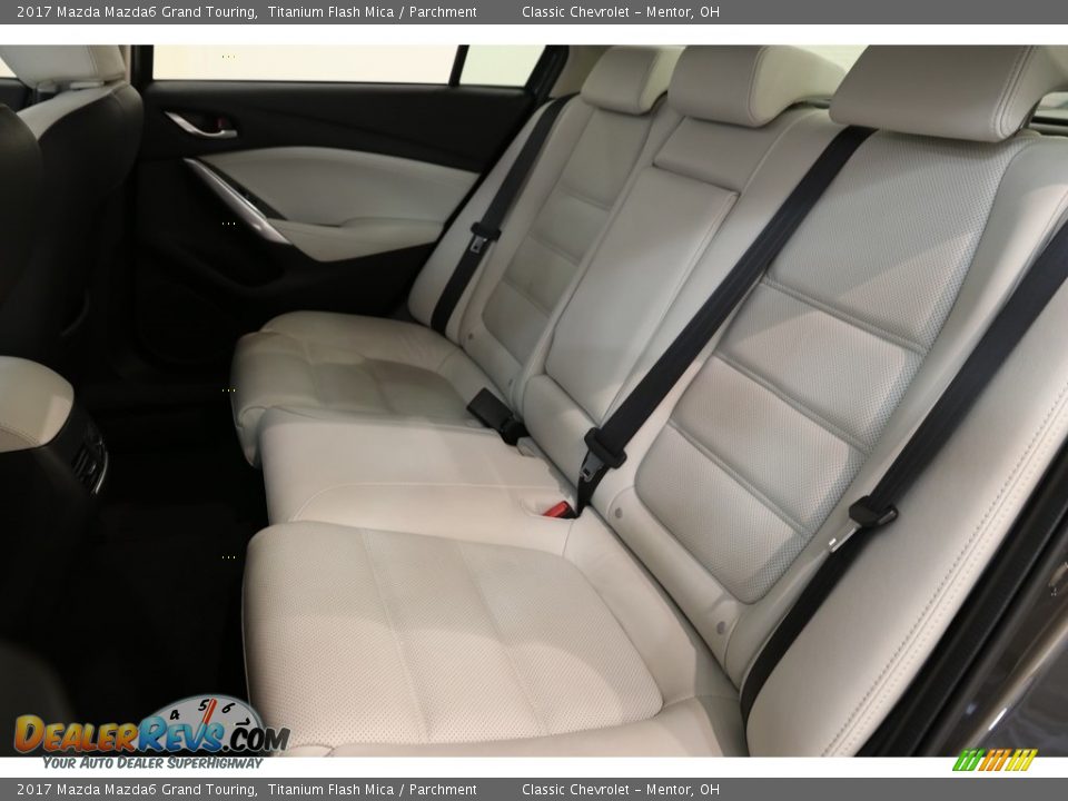 2017 Mazda Mazda6 Grand Touring Titanium Flash Mica / Parchment Photo #17