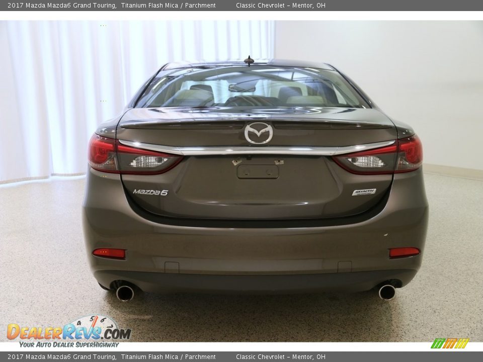2017 Mazda Mazda6 Grand Touring Titanium Flash Mica / Parchment Photo #18