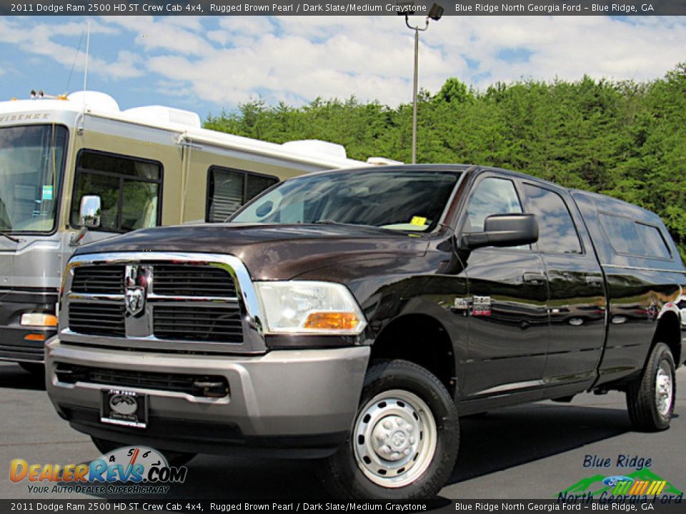 2011 Dodge Ram 2500 HD ST Crew Cab 4x4 Rugged Brown Pearl / Dark Slate/Medium Graystone Photo #1