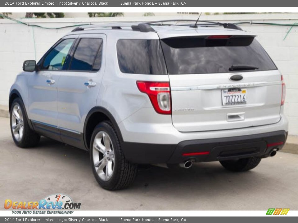 2014 Ford Explorer Limited Ingot Silver / Charcoal Black Photo #2