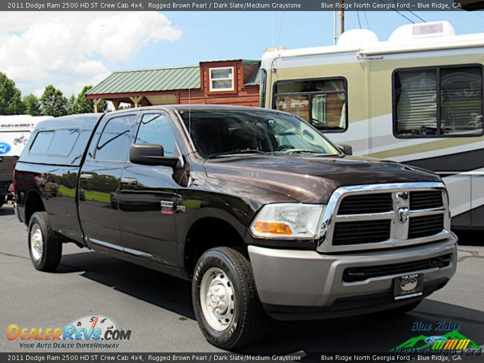 2011 Dodge Ram 2500 HD ST Crew Cab 4x4 Rugged Brown Pearl / Dark Slate/Medium Graystone Photo #7