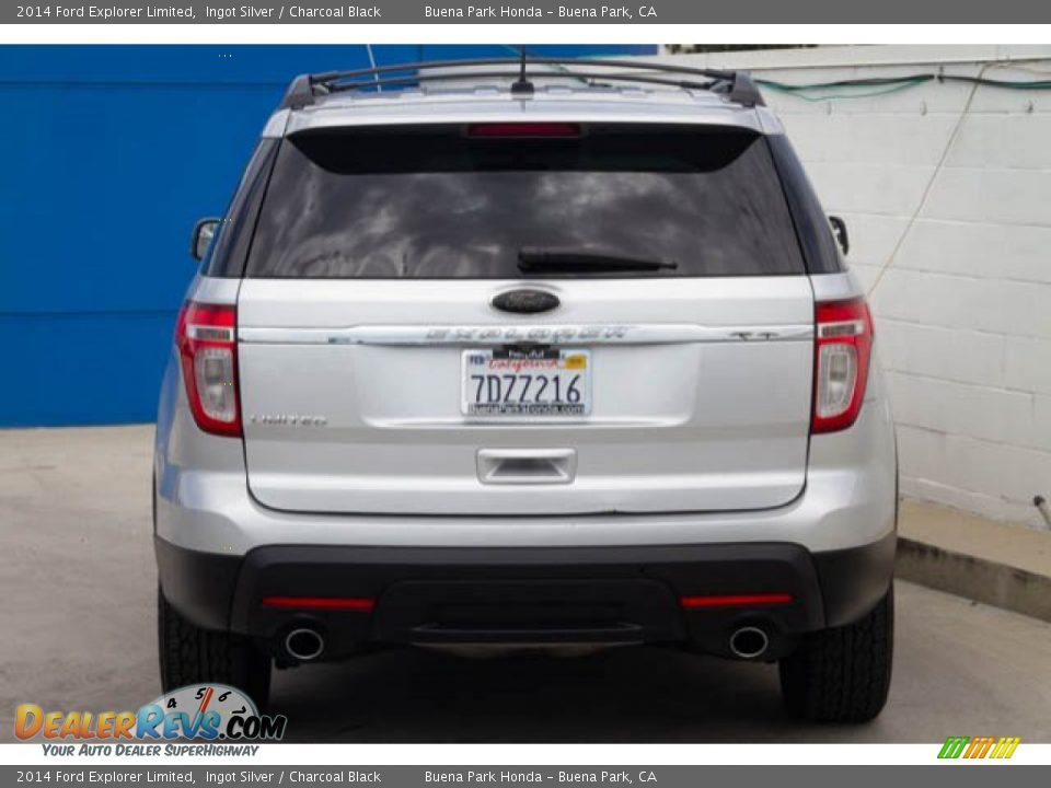 2014 Ford Explorer Limited Ingot Silver / Charcoal Black Photo #9