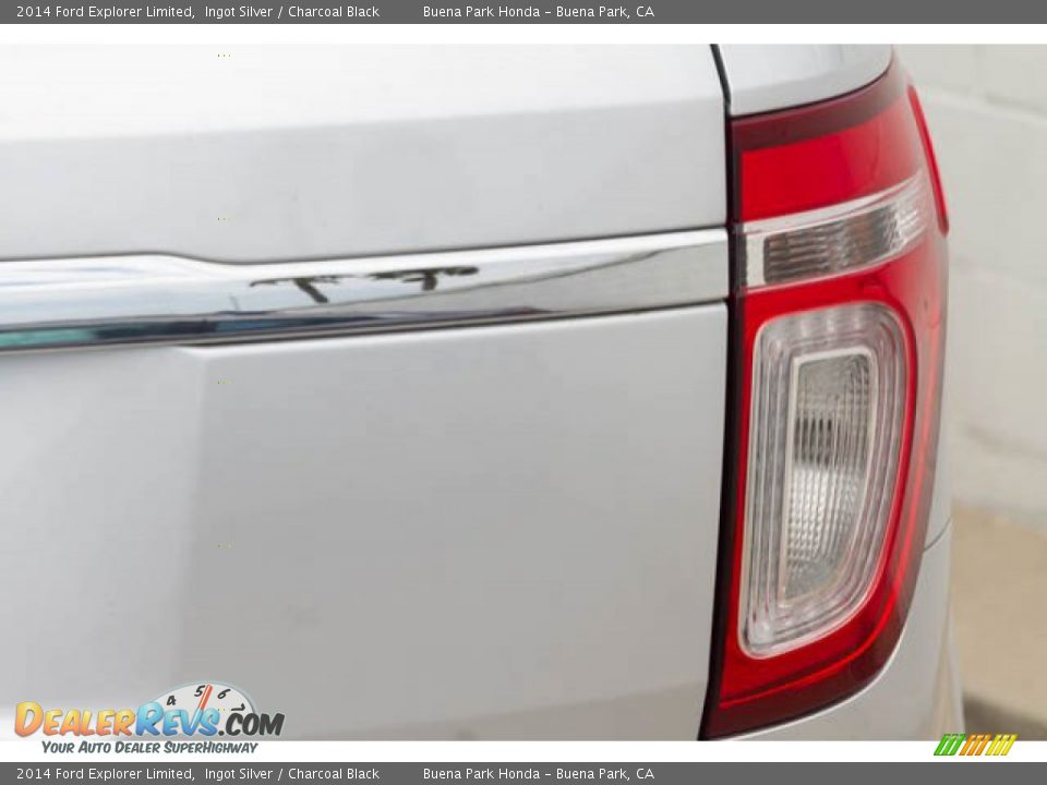 2014 Ford Explorer Limited Ingot Silver / Charcoal Black Photo #11