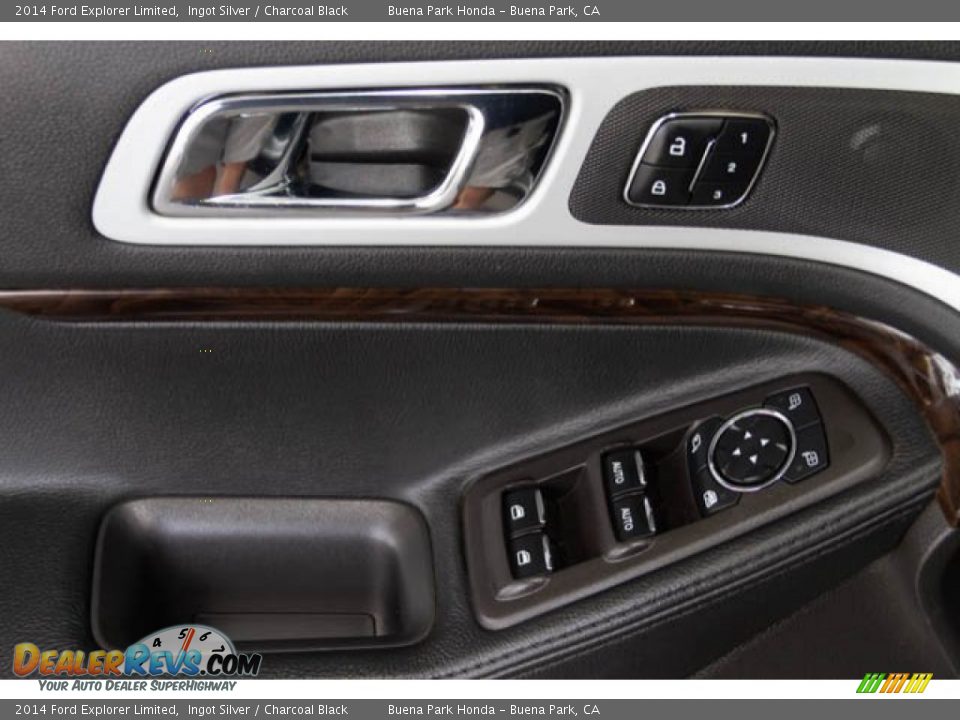 2014 Ford Explorer Limited Ingot Silver / Charcoal Black Photo #13