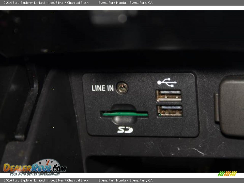 2014 Ford Explorer Limited Ingot Silver / Charcoal Black Photo #18