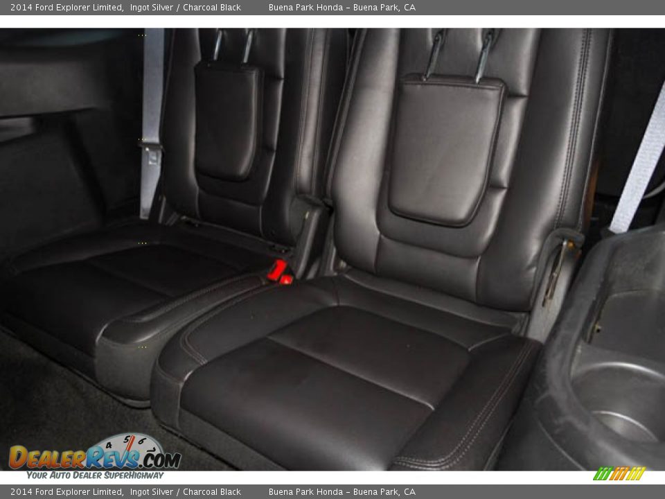2014 Ford Explorer Limited Ingot Silver / Charcoal Black Photo #20