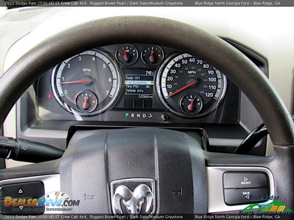 2011 Dodge Ram 2500 HD ST Crew Cab 4x4 Rugged Brown Pearl / Dark Slate/Medium Graystone Photo #21