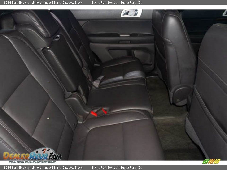2014 Ford Explorer Limited Ingot Silver / Charcoal Black Photo #24