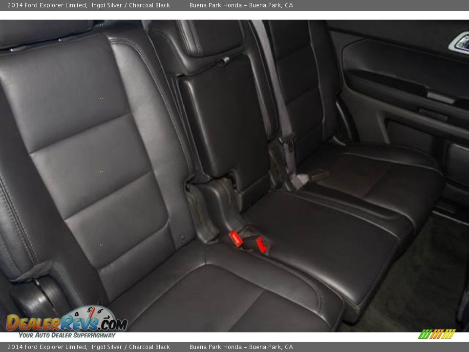 2014 Ford Explorer Limited Ingot Silver / Charcoal Black Photo #25
