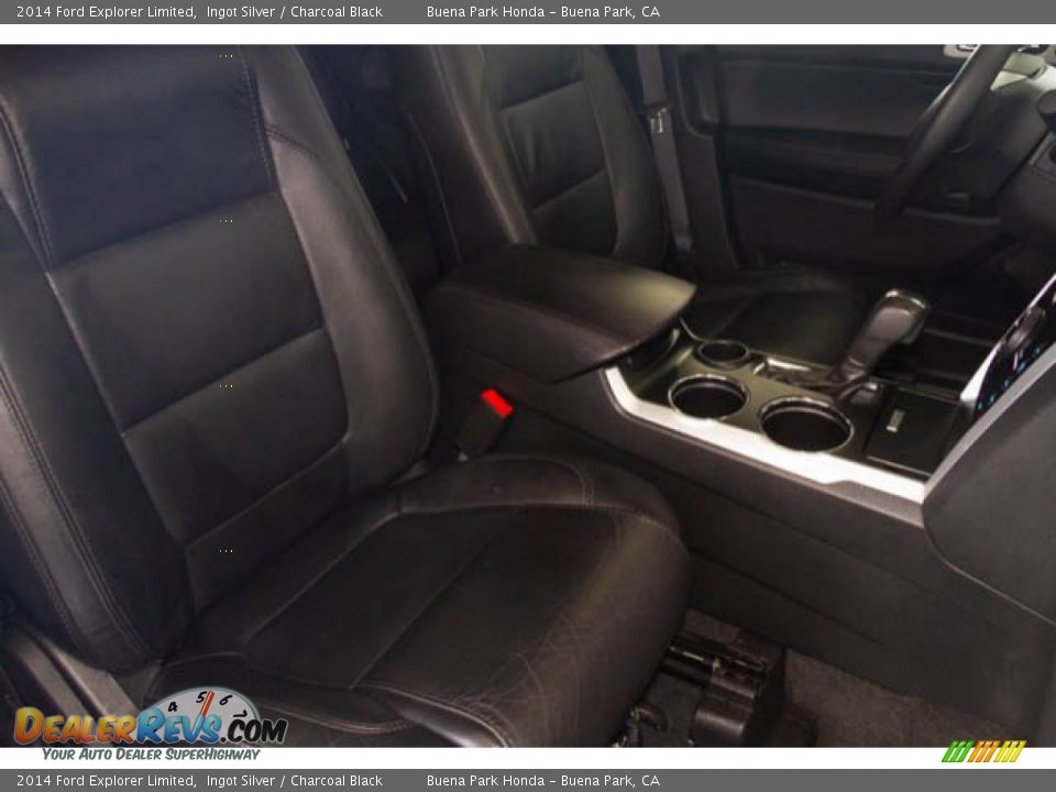 2014 Ford Explorer Limited Ingot Silver / Charcoal Black Photo #27