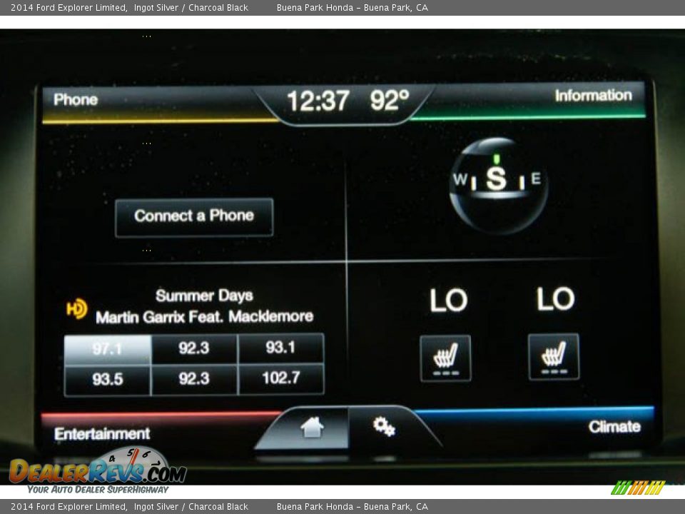 2014 Ford Explorer Limited Ingot Silver / Charcoal Black Photo #28