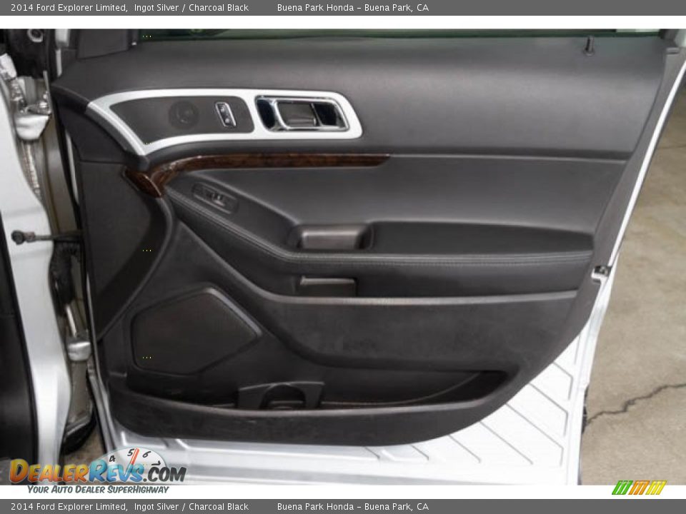 2014 Ford Explorer Limited Ingot Silver / Charcoal Black Photo #34