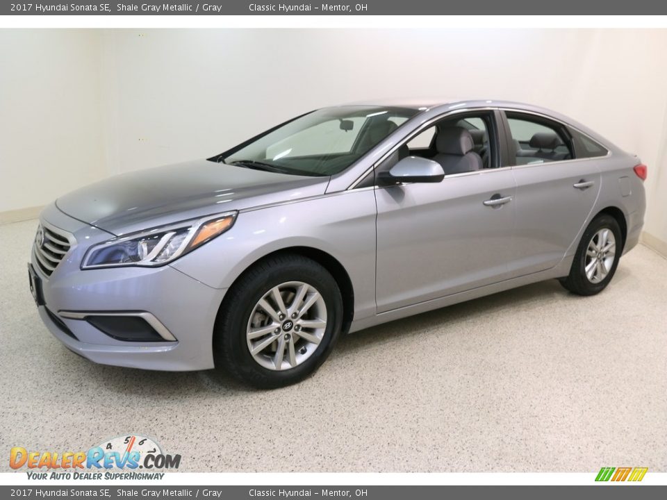 2017 Hyundai Sonata SE Shale Gray Metallic / Gray Photo #3