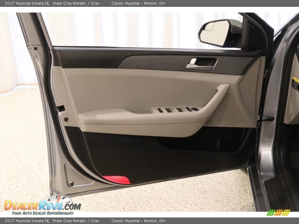 2017 Hyundai Sonata SE Shale Gray Metallic / Gray Photo #4