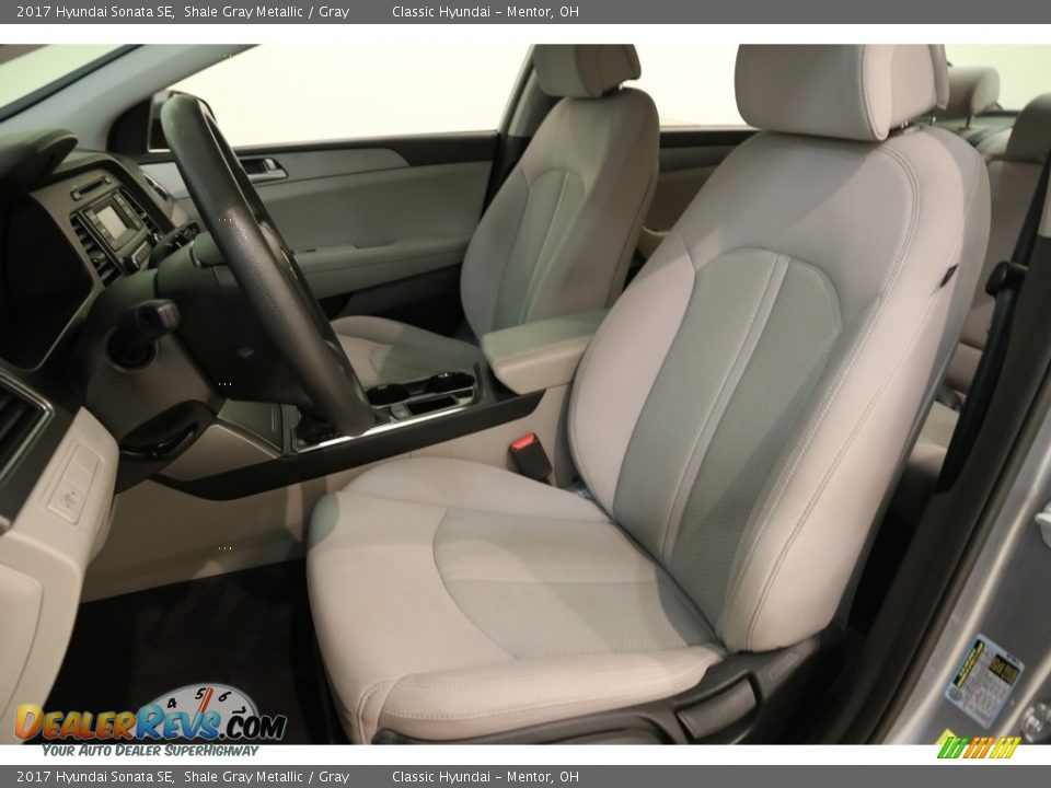 2017 Hyundai Sonata SE Shale Gray Metallic / Gray Photo #5