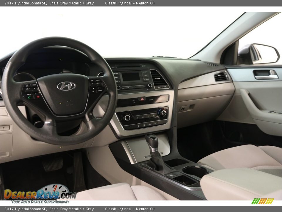 2017 Hyundai Sonata SE Shale Gray Metallic / Gray Photo #6