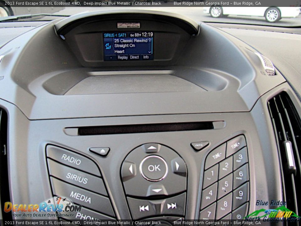 2013 Ford Escape SE 1.6L EcoBoost 4WD Deep Impact Blue Metallic / Charcoal Black Photo #17