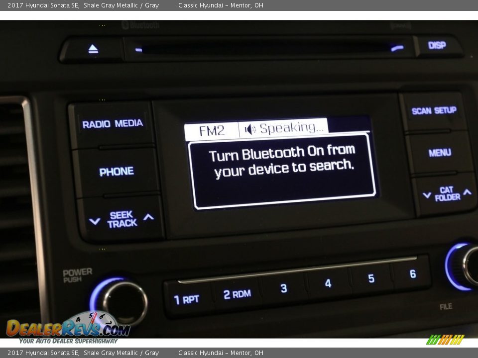 2017 Hyundai Sonata SE Shale Gray Metallic / Gray Photo #11