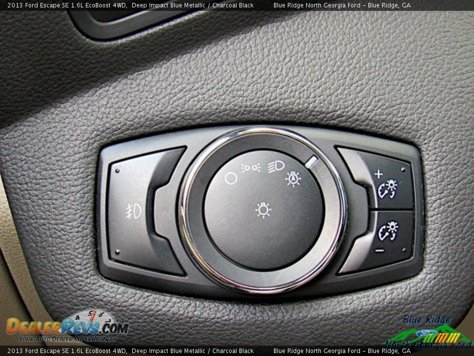 2013 Ford Escape SE 1.6L EcoBoost 4WD Deep Impact Blue Metallic / Charcoal Black Photo #19
