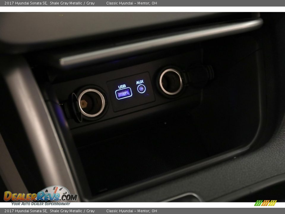 2017 Hyundai Sonata SE Shale Gray Metallic / Gray Photo #14