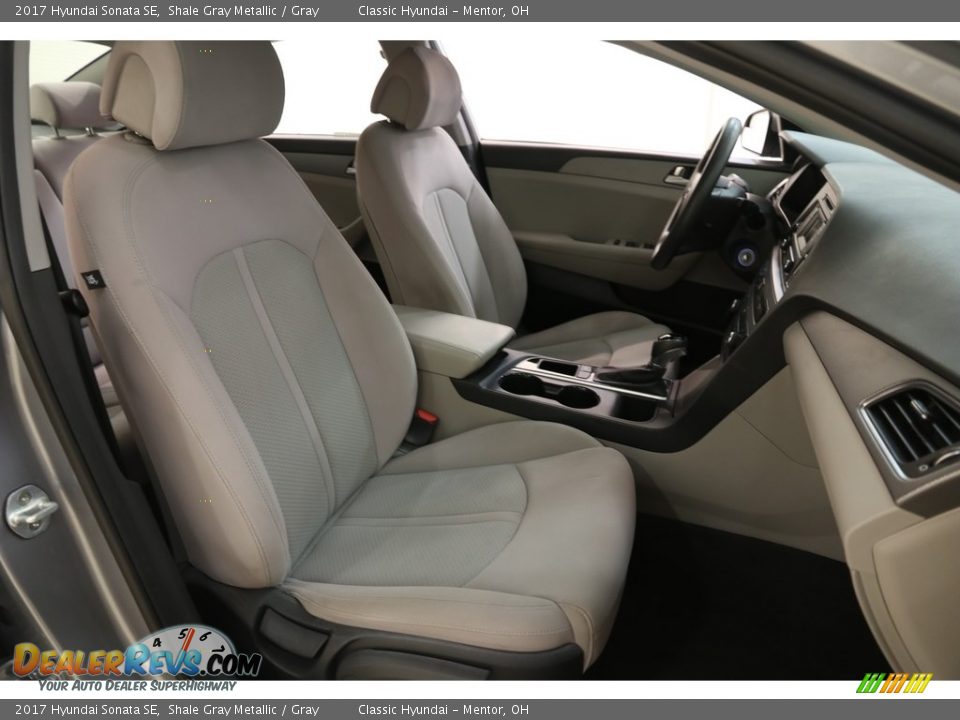 2017 Hyundai Sonata SE Shale Gray Metallic / Gray Photo #15