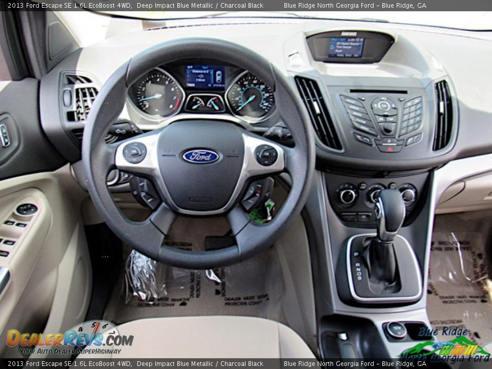 2013 Ford Escape SE 1.6L EcoBoost 4WD Deep Impact Blue Metallic / Charcoal Black Photo #20