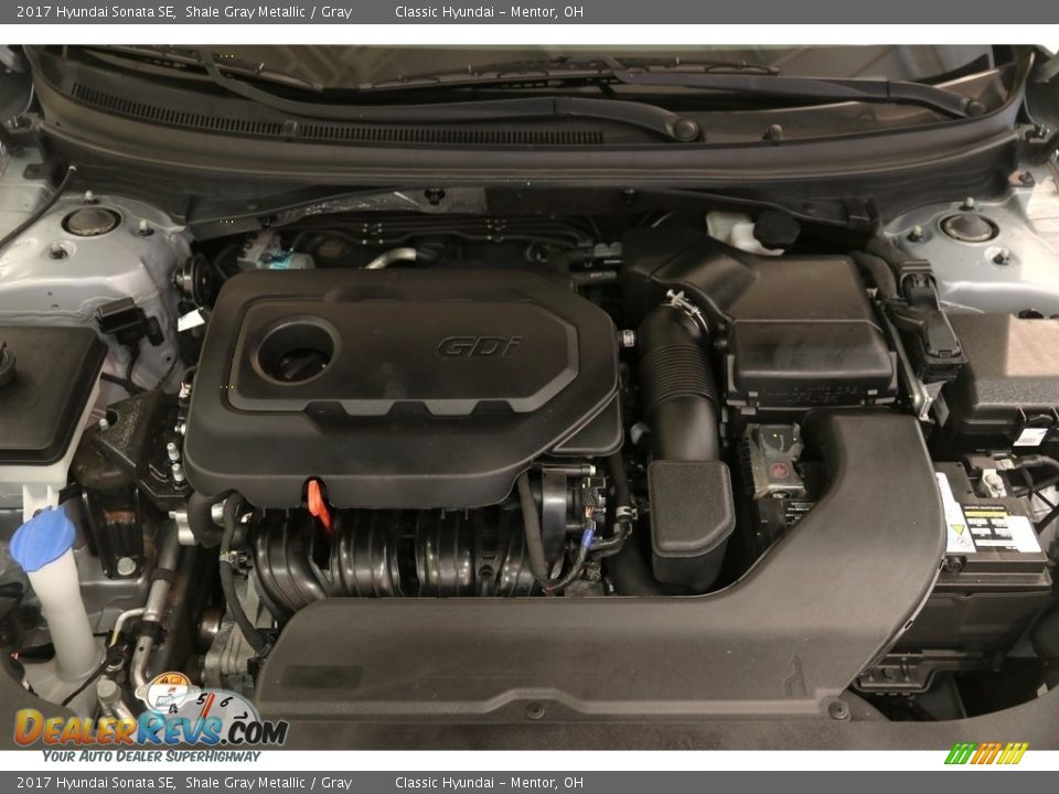 2017 Hyundai Sonata SE Shale Gray Metallic / Gray Photo #19