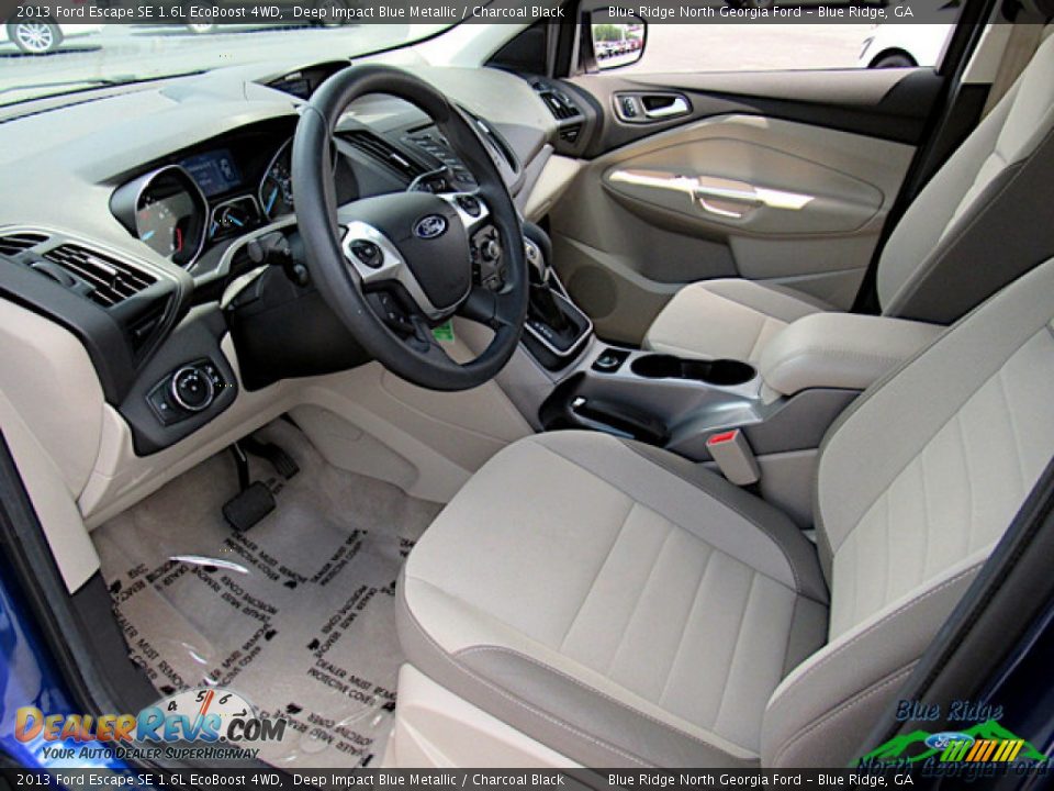 2013 Ford Escape SE 1.6L EcoBoost 4WD Deep Impact Blue Metallic / Charcoal Black Photo #26