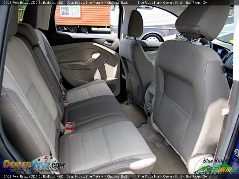 2013 Ford Escape SE 1.6L EcoBoost 4WD Deep Impact Blue Metallic / Charcoal Black Photo #28